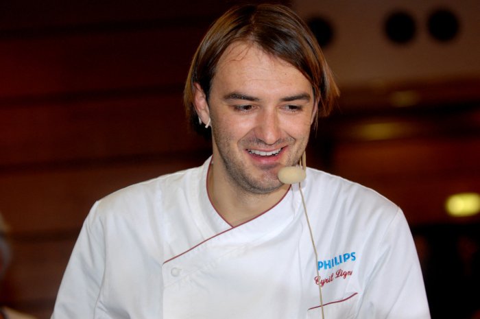 Le chef cuisinier Cyril Lignac en 2008