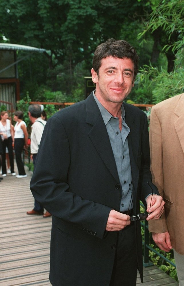 La star française Patrick Bruel en juin 2000