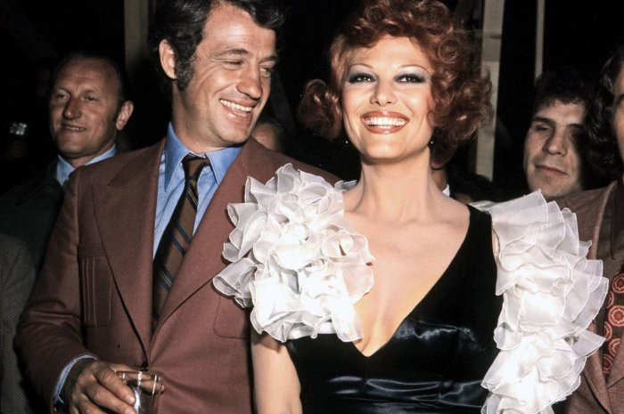 Jean-Paul Belmondo et Claudia Cardinale en 1972