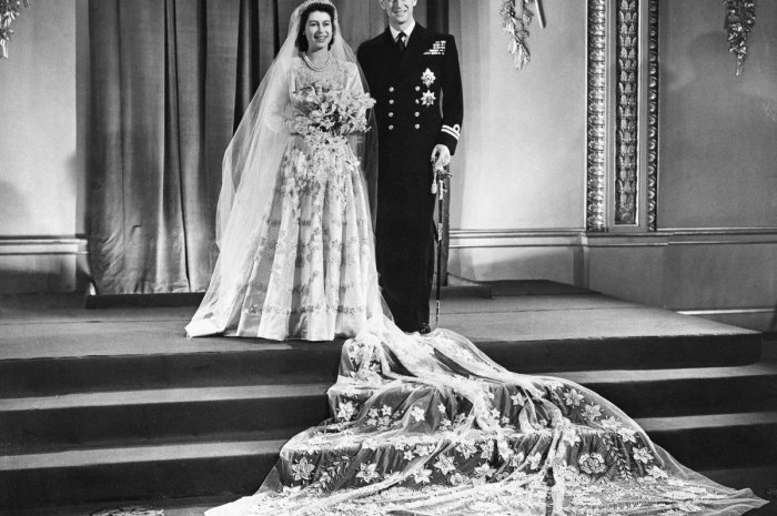 Le mariage d'Elizabeth II et du prince Philip en 1947