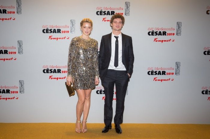 Virginie Efira et Niels Schneider au diner des César en 2019