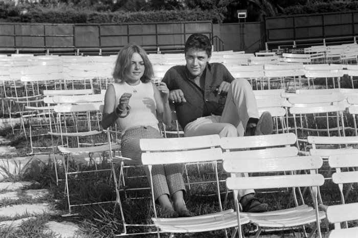 France Gall et Sacha Distel en 1964