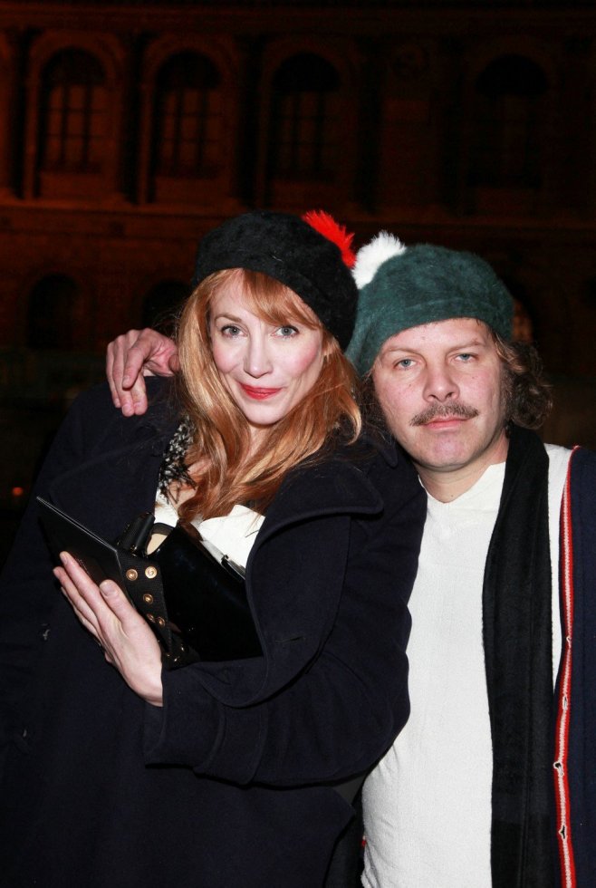 Julie Depardieu et son compagnon Philippe Katerine en 2012