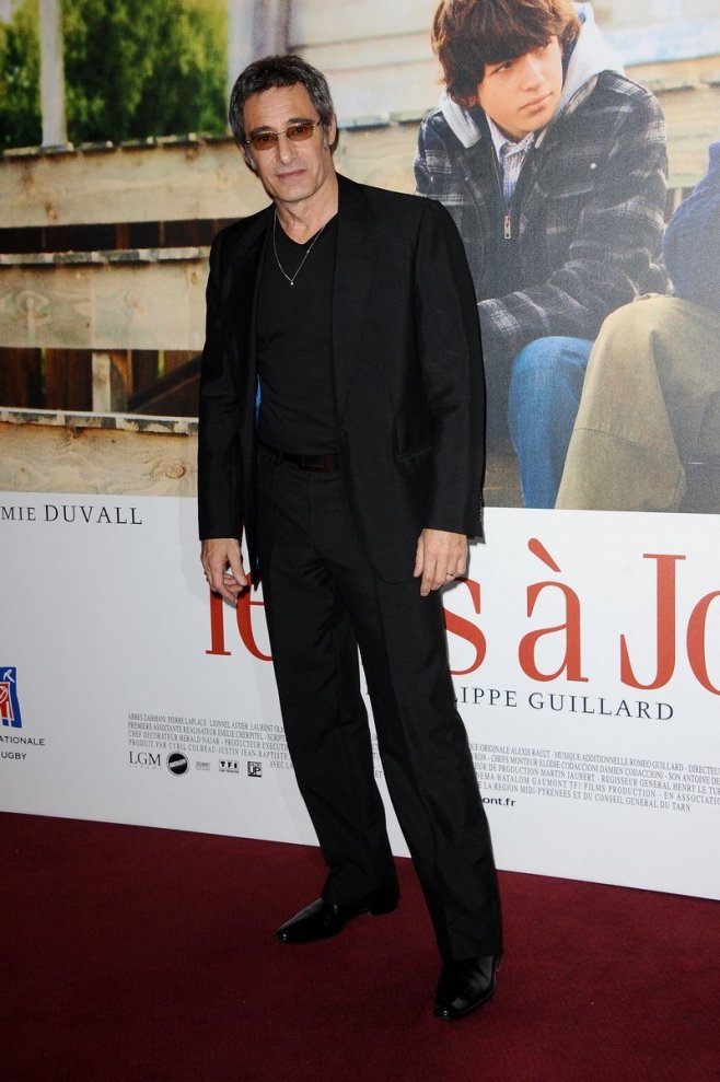 Gérard Lanvin sur le tapis rouge en 2011