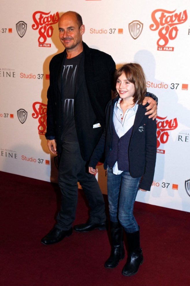 Bernard Campan et sa fille Nina en 2012