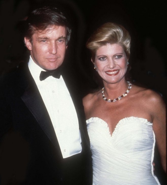 Ivana et Donald Trump en 1985