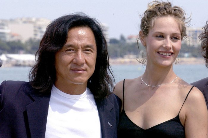 Cécile de France et Jacky Chan en 2003