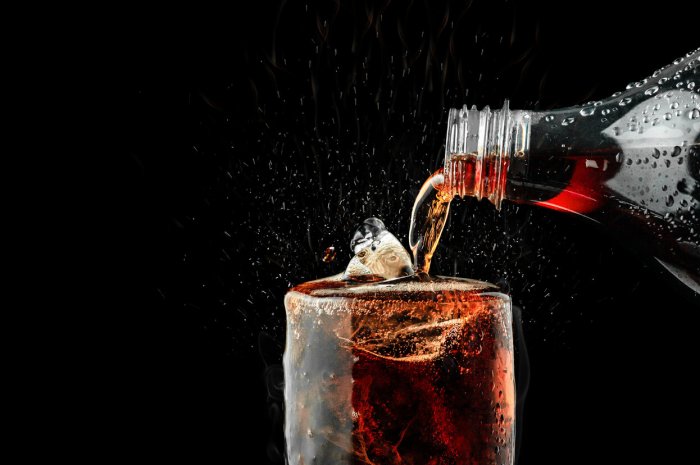 Coca-Cola sans sucres en bouteille 