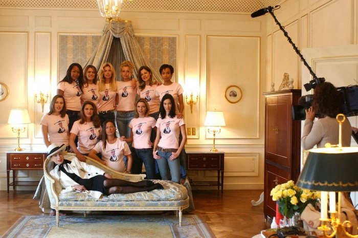 La famille Miss France autour de Geneviève de Fontenay