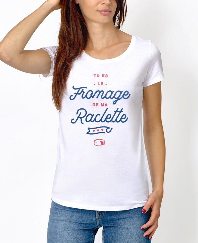 Un T-shirt raclette (avec un message plutôt coquin)