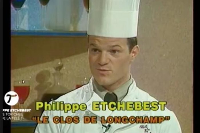 La première émission télé du chef Philippe Etchebest en 1990