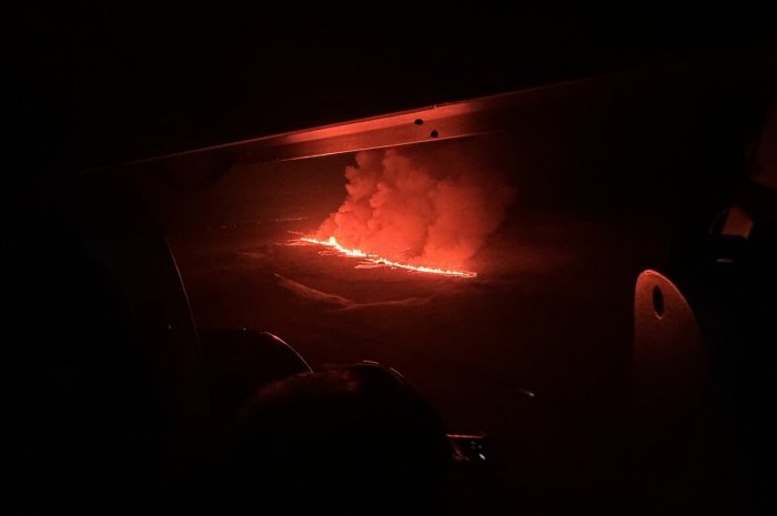 L'éruption volcanique survenue ce 18 décembre 2023 en Islande