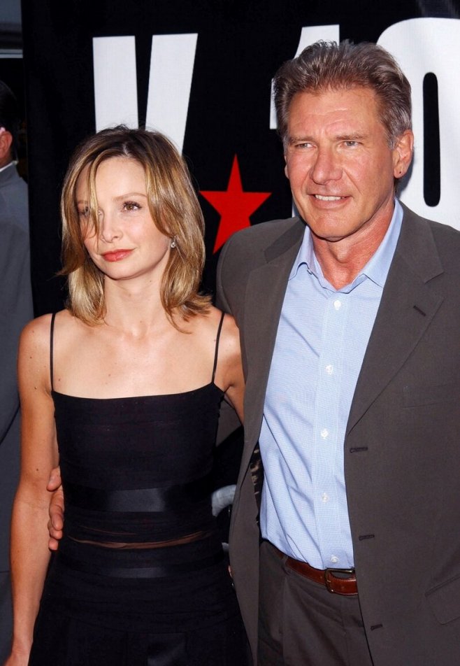Harrison Ford et Calista Flockhart en 2002