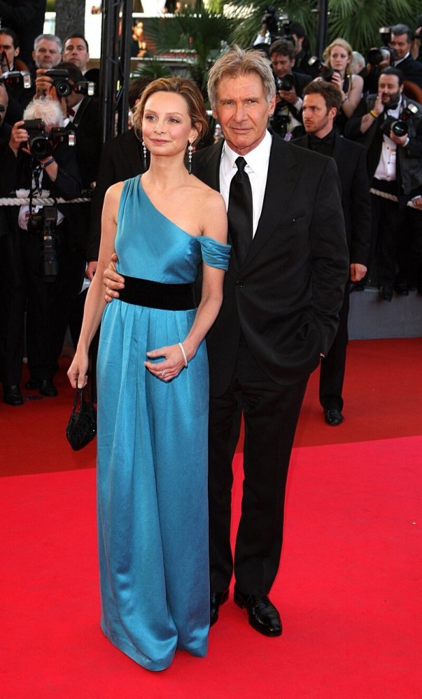 Harrison Ford et Calista Flockhart à Cannes en 2008