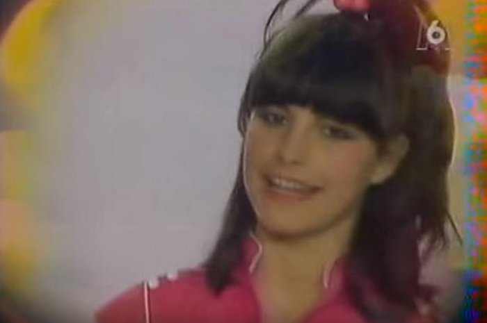 La chanteuse Lio en 1980 dans son clip "Banana Split"