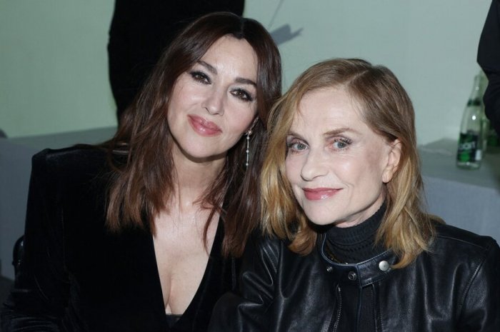Monica Bellucci et Isabelle Huppert au dîner de la mode 2024