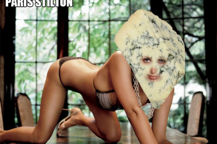 Paris Hilton + Stilton Cheese = Paris Stilton