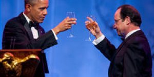 Hollande et Obama : les présidents rivalisent de blagues