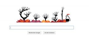 Doodle : c'est l'automne sur Google !