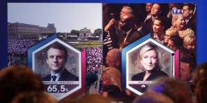 Présidentielle 2017 : le fil de la soirée électorale en images