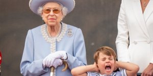 Le prince Louis vole la vedette à la reine Elizabeth II : voici les meilleures blagues