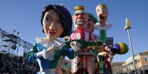 EN IMAGES Ces politiques parodiés au carnaval de Nice
