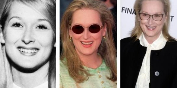 Photos : l'évolution physique de Meryl Streep au fil du temps