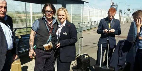 Johnny Depp bloqué à Calais : les meilleures photos des passagers du train 