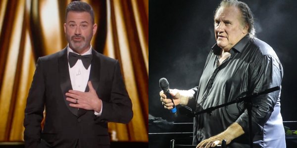 Oscars 2024 : Gérard Depardieu lourdement moqué par l’humoriste Jimmy Kimmel ! (VIDEO)