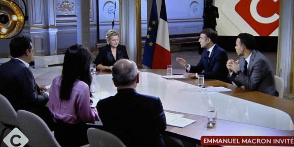 « A une condition qu’Emmanuel Macron s’excuse », Anne-Elisabeth Lemoine, la folle demande de son fils Vasco au président