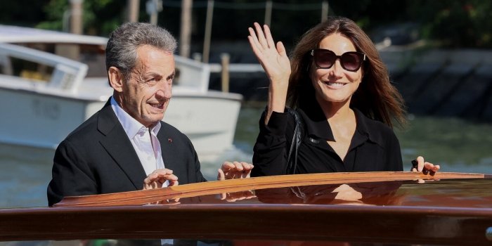 Carla Bruni et Nicolas Sarkozy &agrave; Venise : les plus belles photos du couple