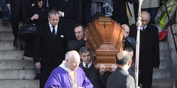 En images : les funerailles de Michel Delpech &agrave; l'&eacute;glise Saint-Sulpice