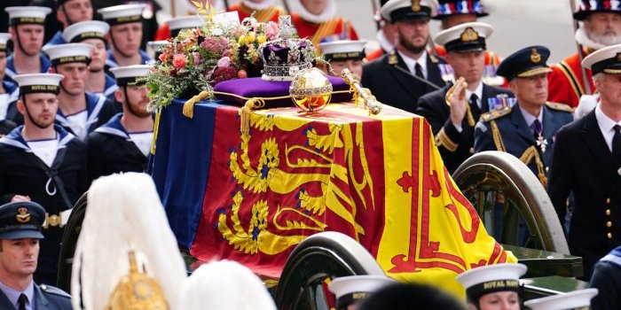 Fun&eacute;railles d'Elizabeth II : les photos marquantes de cette journ&eacute;e historique